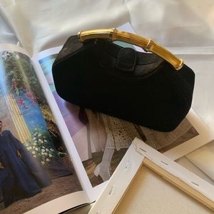 AUTH VINTAGE RODO WOMEN CROSS BODY CLUTCH 2WAY BAG